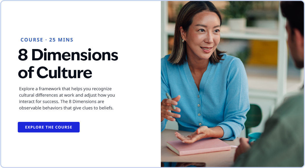 8 Dimensions of Culture