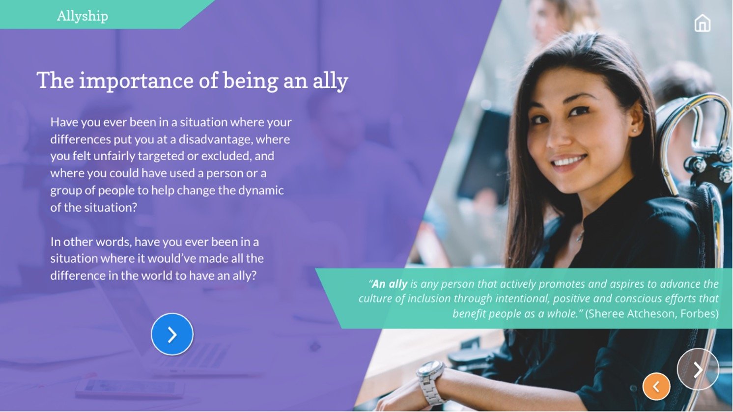 Importance of being an ally image